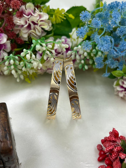 Tanya Premium Two-tone Bangles