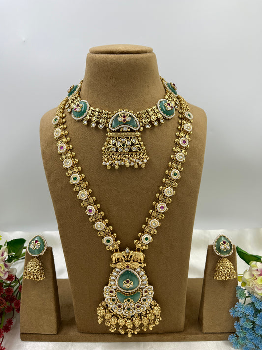 Ruhaniya Bridal Combo Necklace