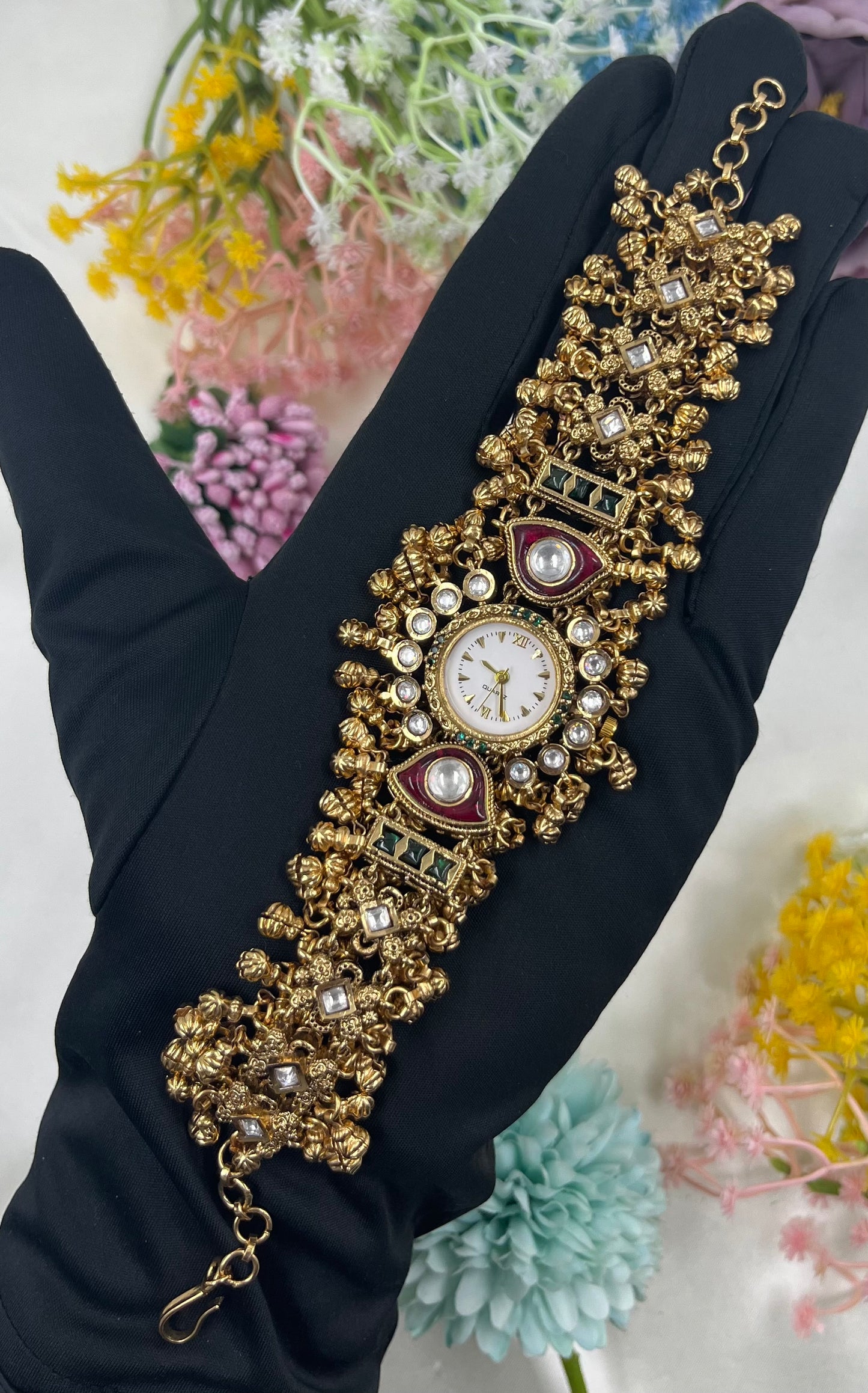 Vidhi Heritage Watch Bracelet