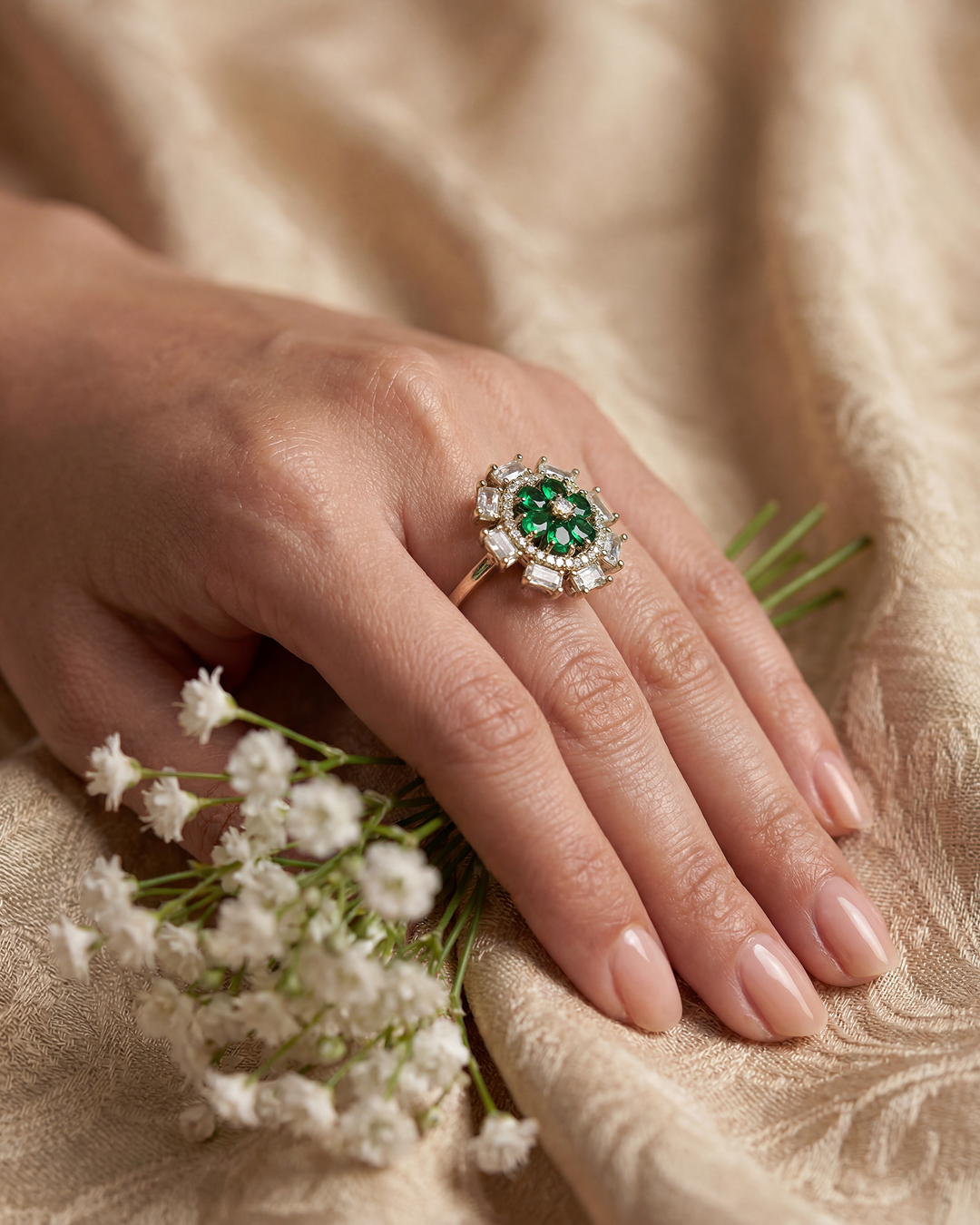 Urvi Victorian Ad Ring
