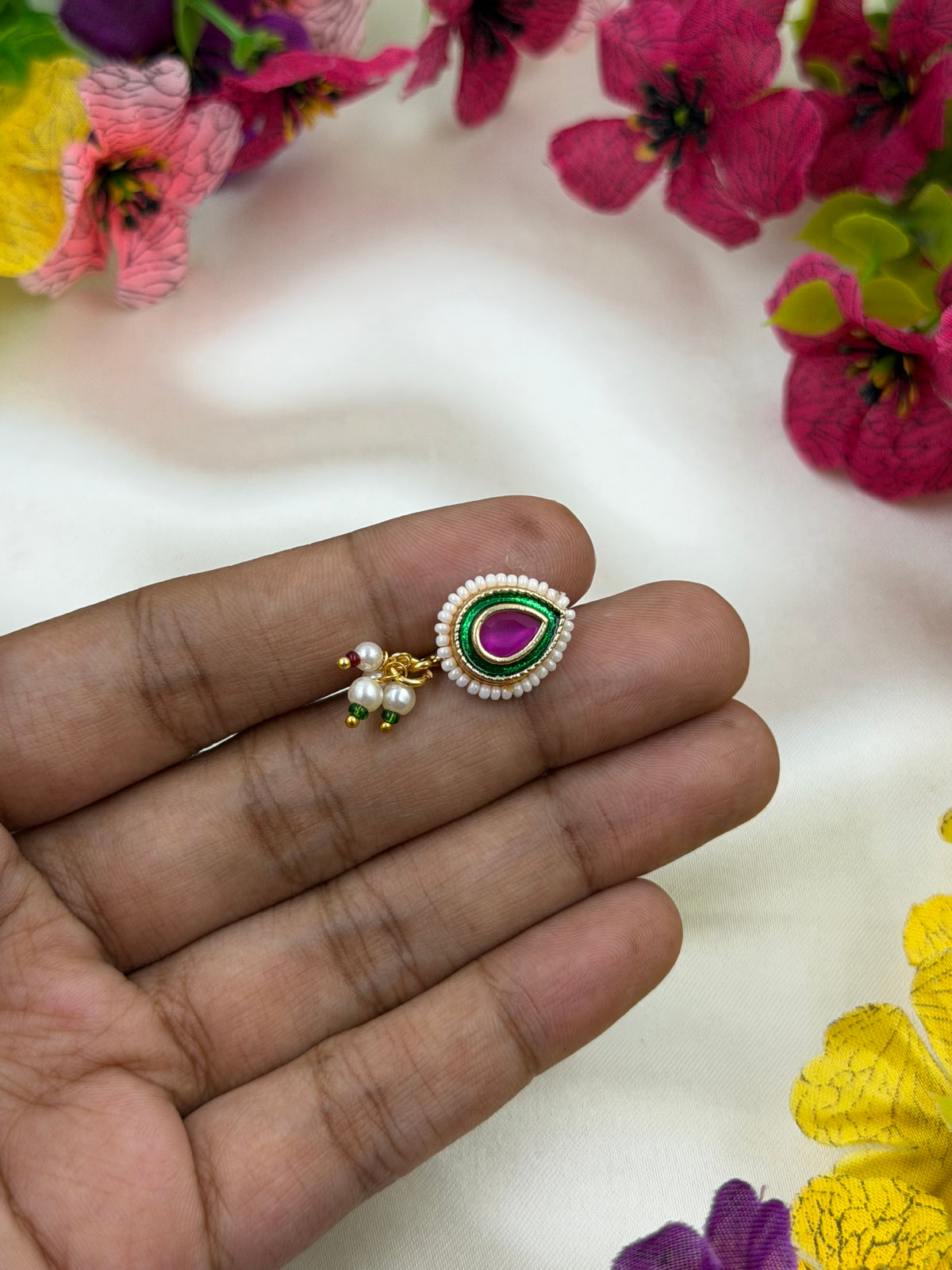 Yashvi Traditional Indian Nose Ring