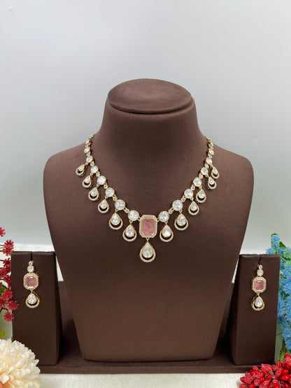 Tarabai Premium Moissanite Necklace