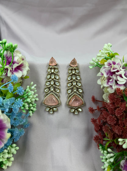 Olivia Victorian Moissanite Earring