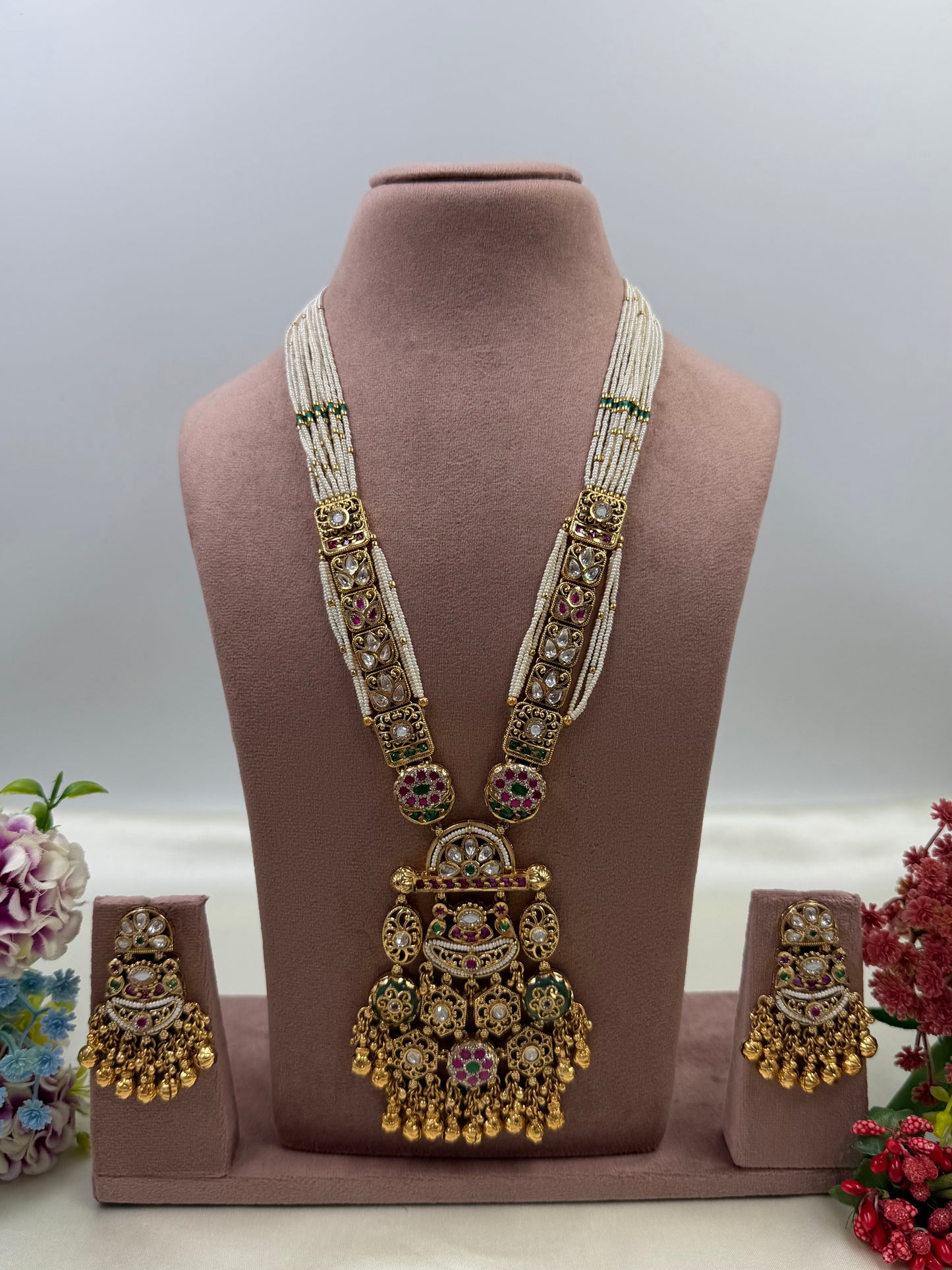 Myra Chorski Heritage Long Necklace Set