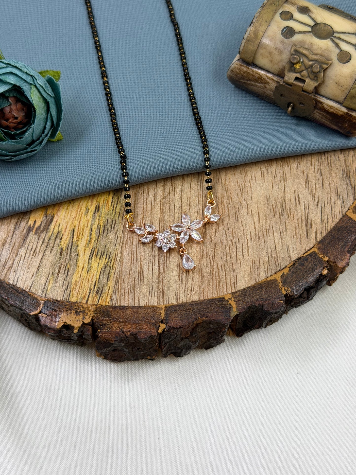 AD Rose Gold Mangalsutra