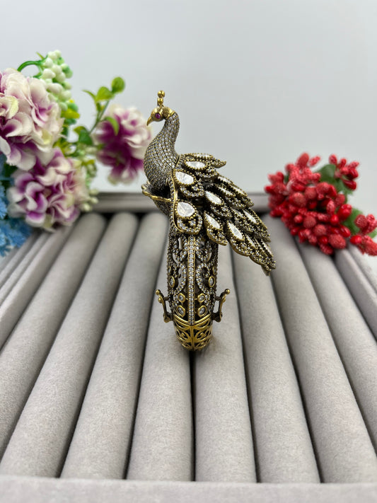 Anuradha Moissanite Kundan Bracelet (Openable)
