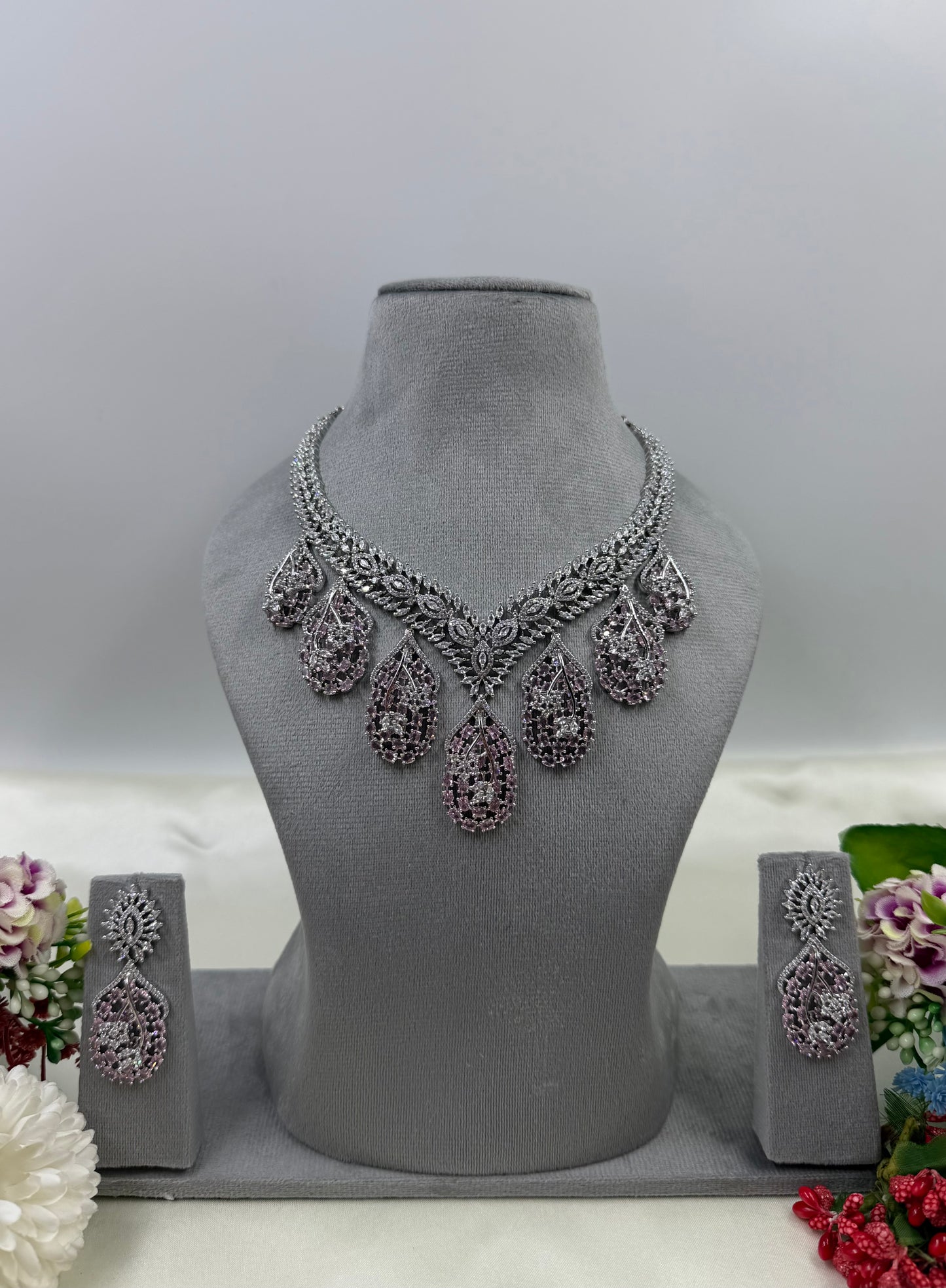 Hansika American Diamond Necklace
