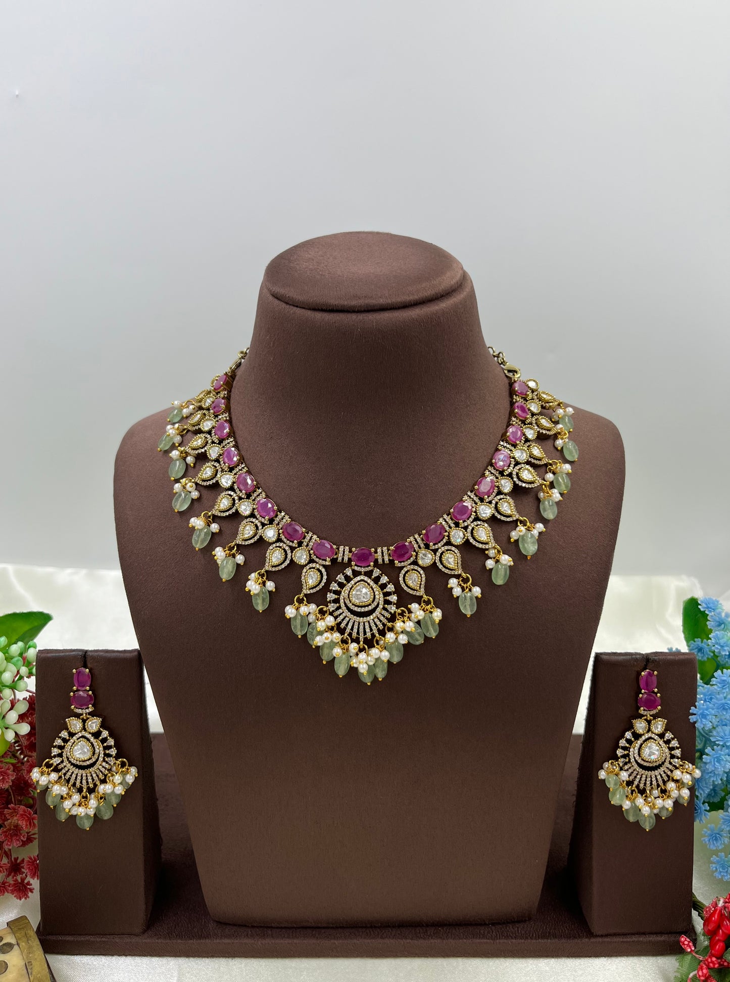 Aditi Victorian Premium Necklace