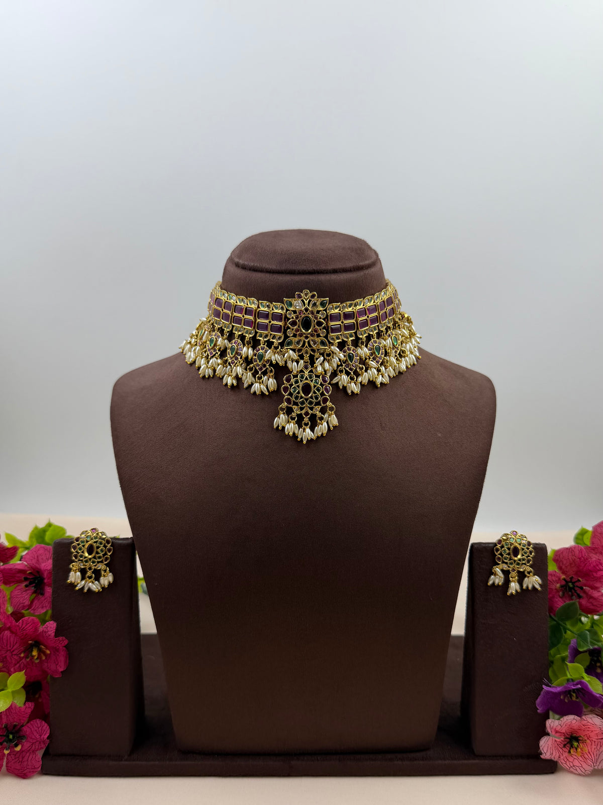 Gayatri Traditional Choker Necklace Set