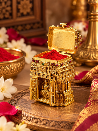 Lakshmi Balaji Heritage Sindoor Box