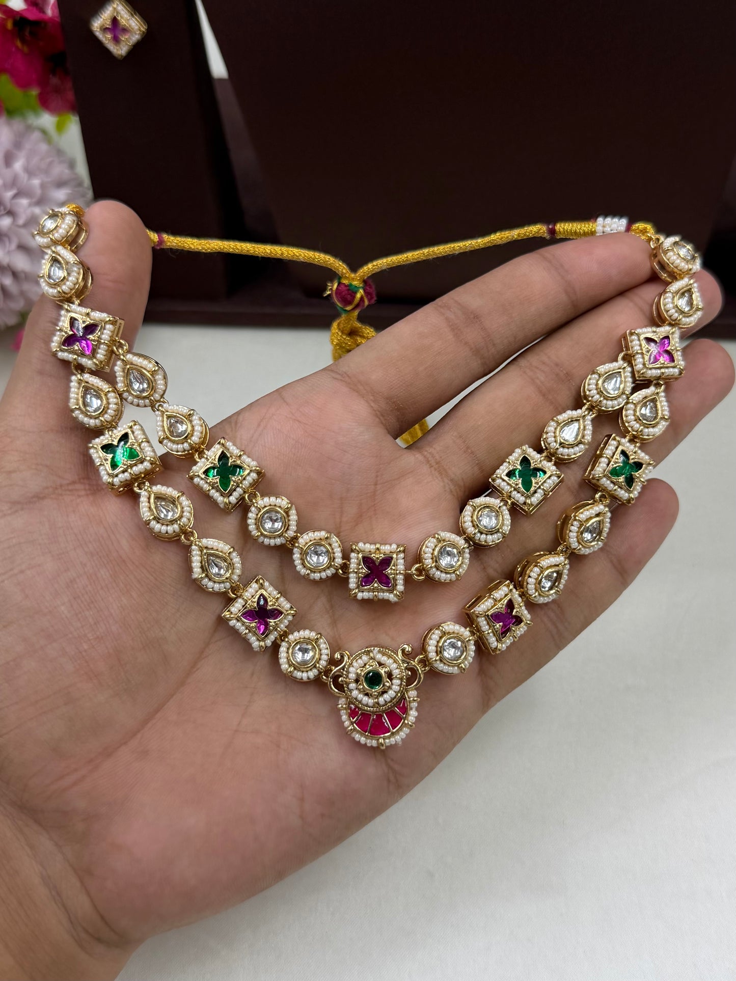 Pooja Heritage Necklace Set