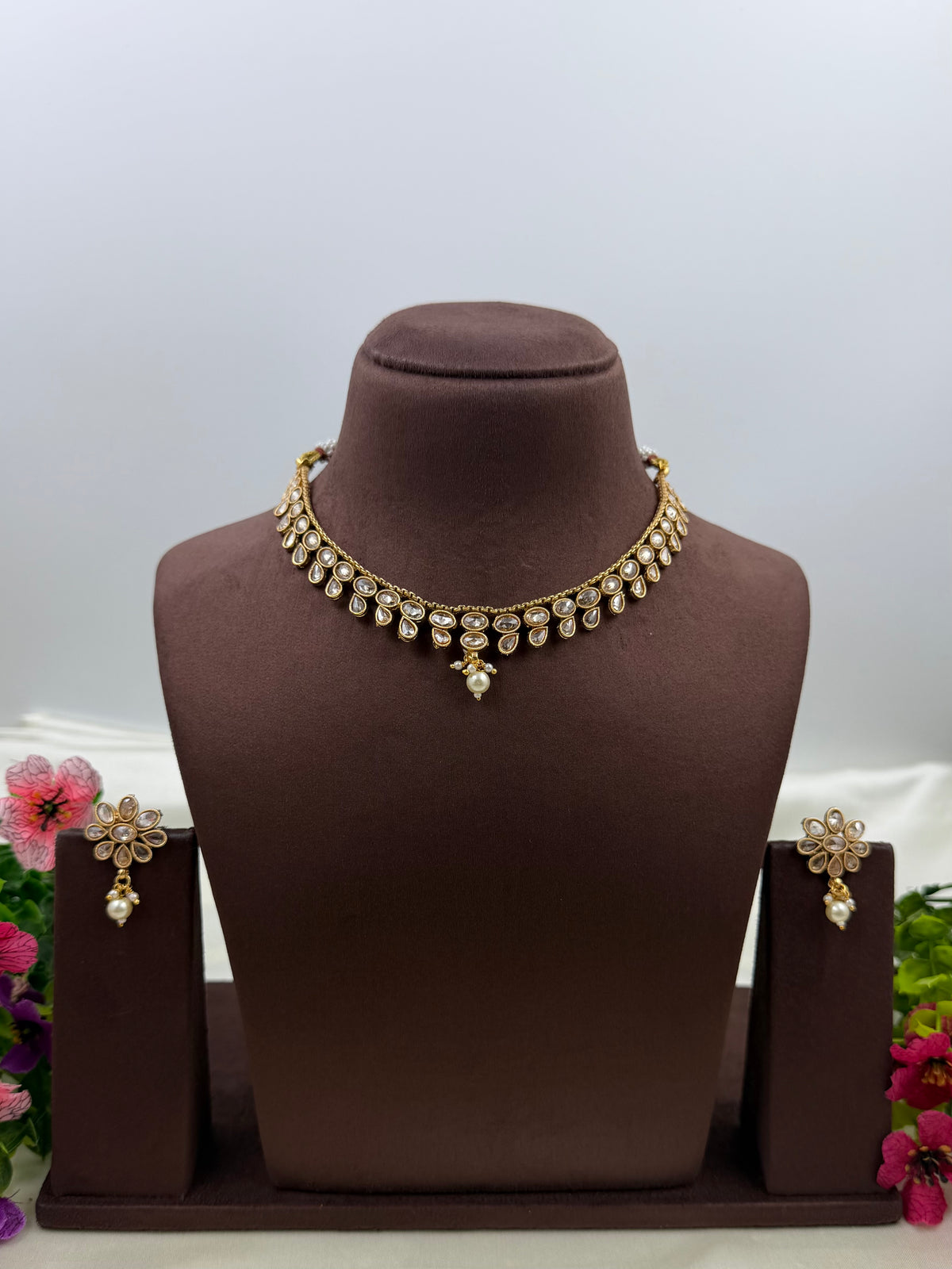 Tanvi Traditional Delicate Necklace Set