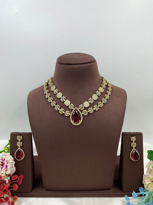 DOUBLE LAYERED VICTORIAN NECKLACE