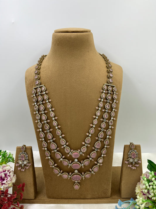 Aura Long Layered Ad Necklace