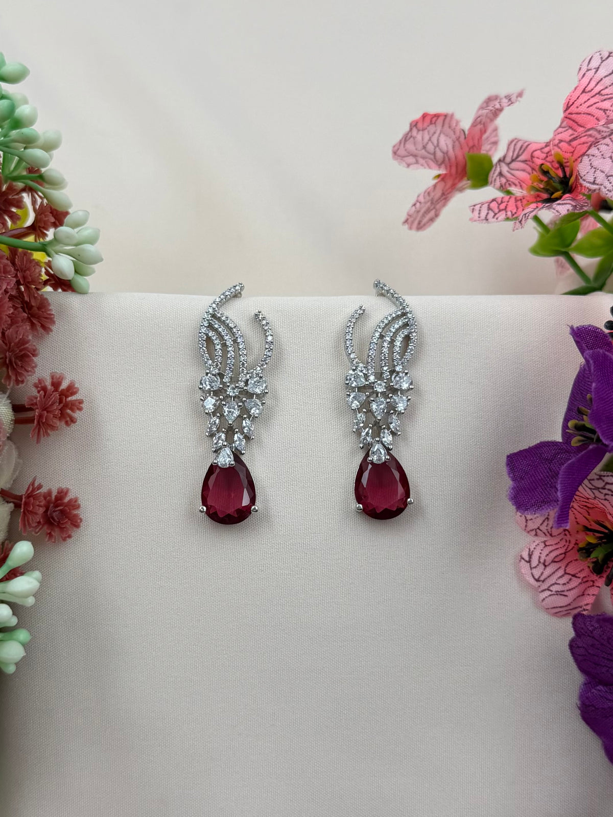 Luna American Diamond Earring