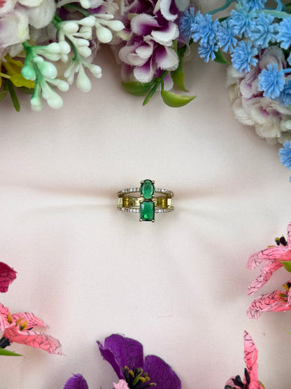 Roshni Victorian Ring (Adjustable)