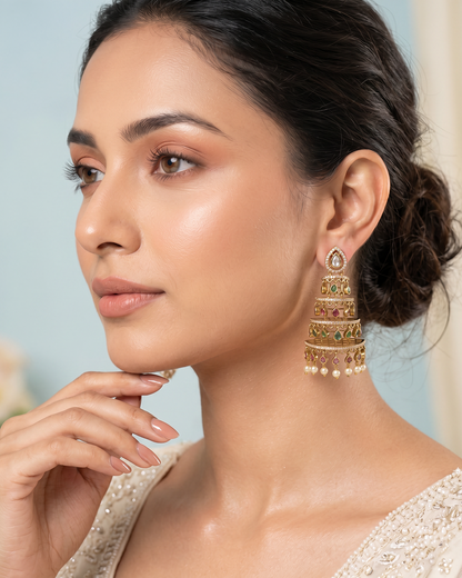 Angana Victorian Earring