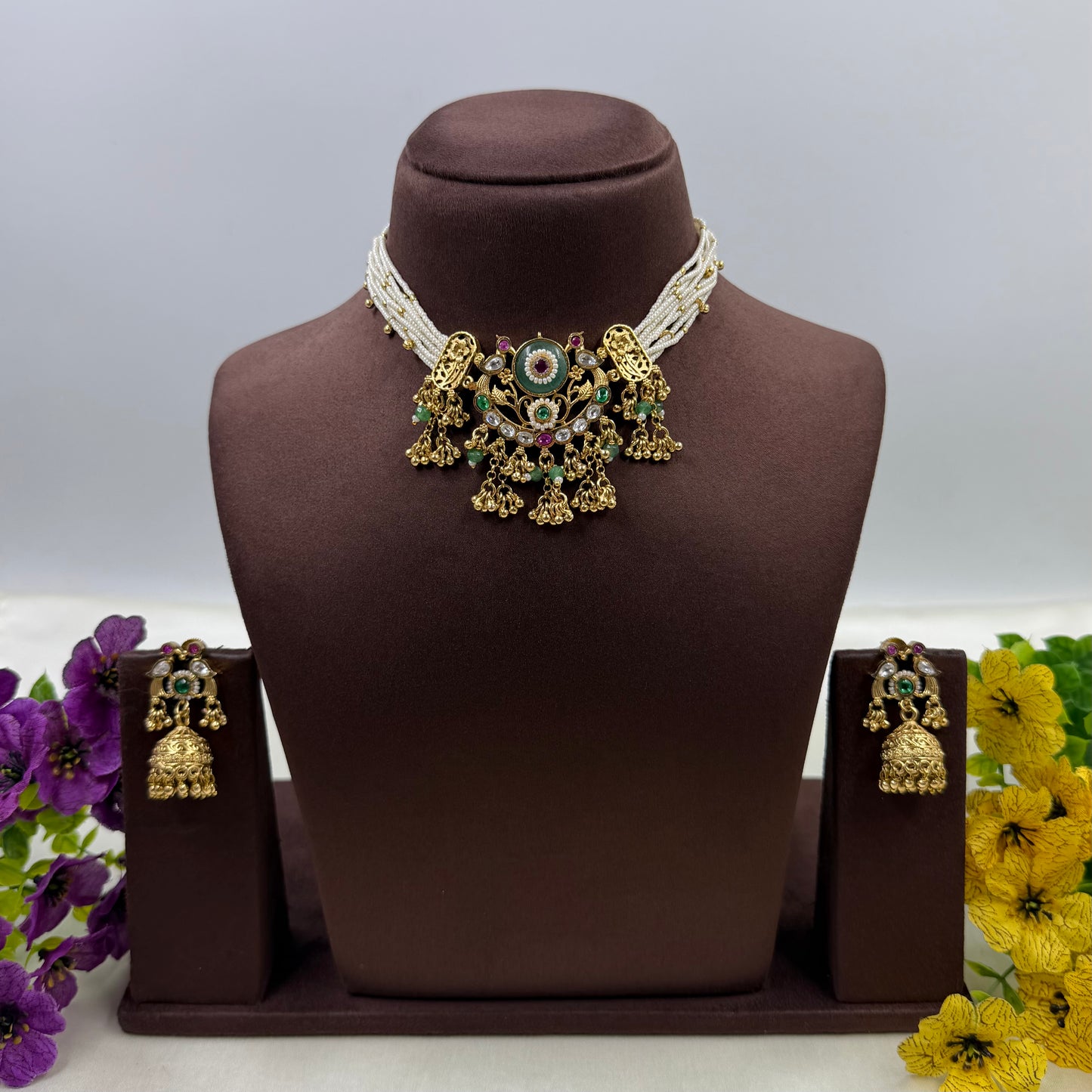 Mythili Heritage Necklace Set