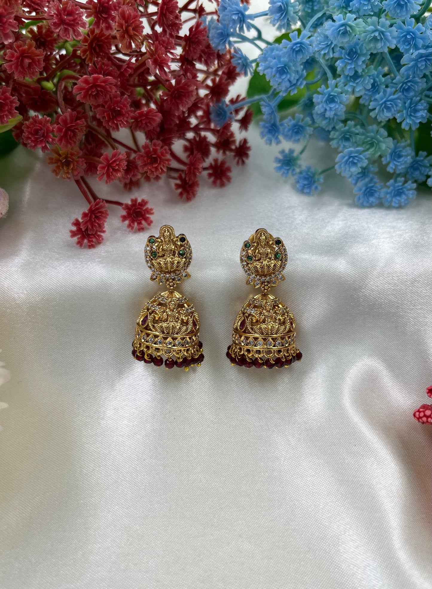 Naina Brass Jumka