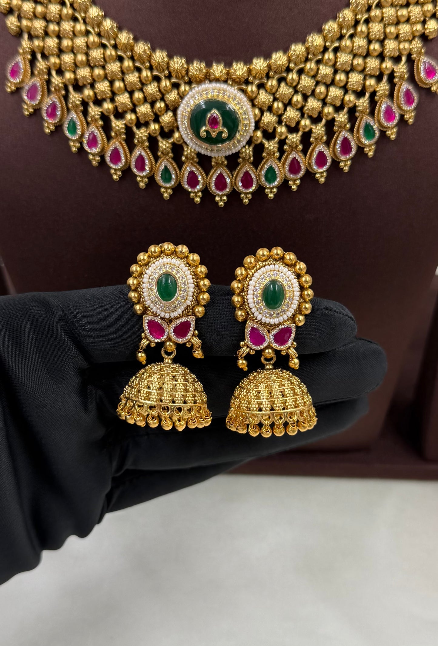 Aishani Heritage Necklace Set