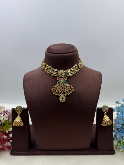 Renuka Premium Chorski Necklace Set