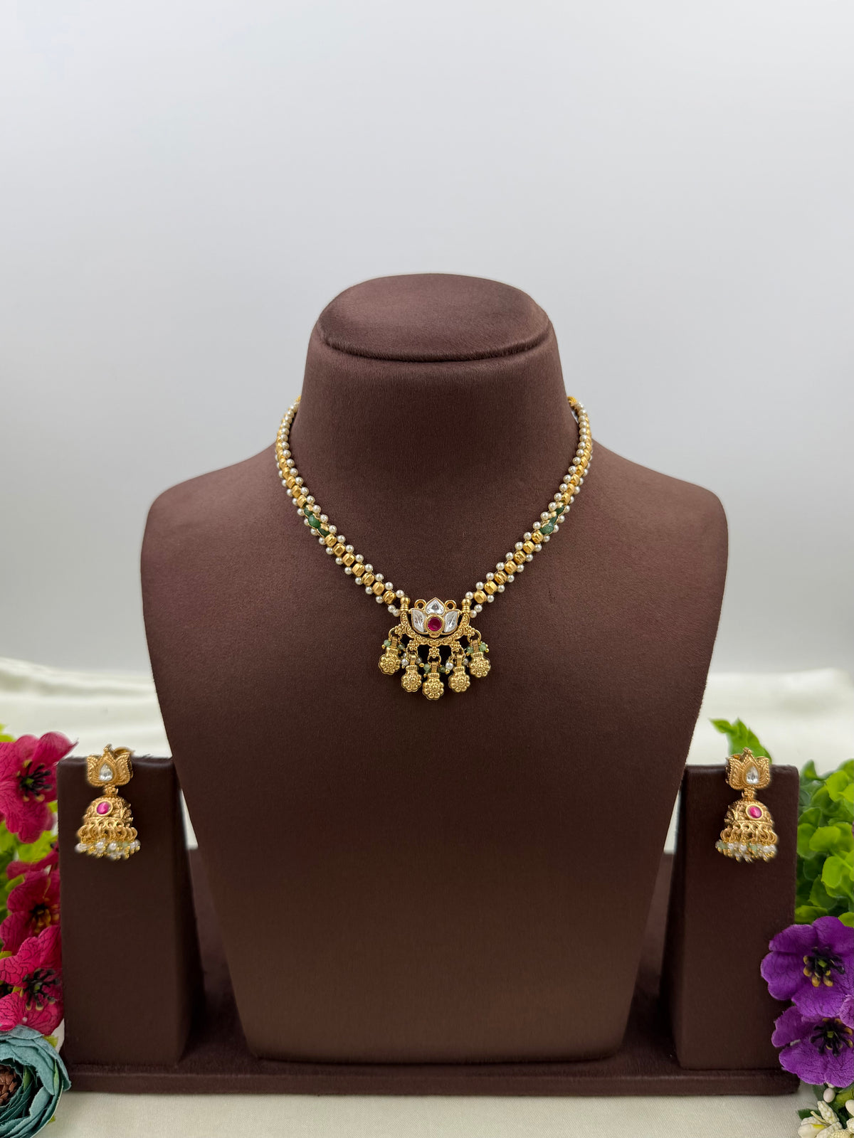 Nisha Chorski Necklace Set
