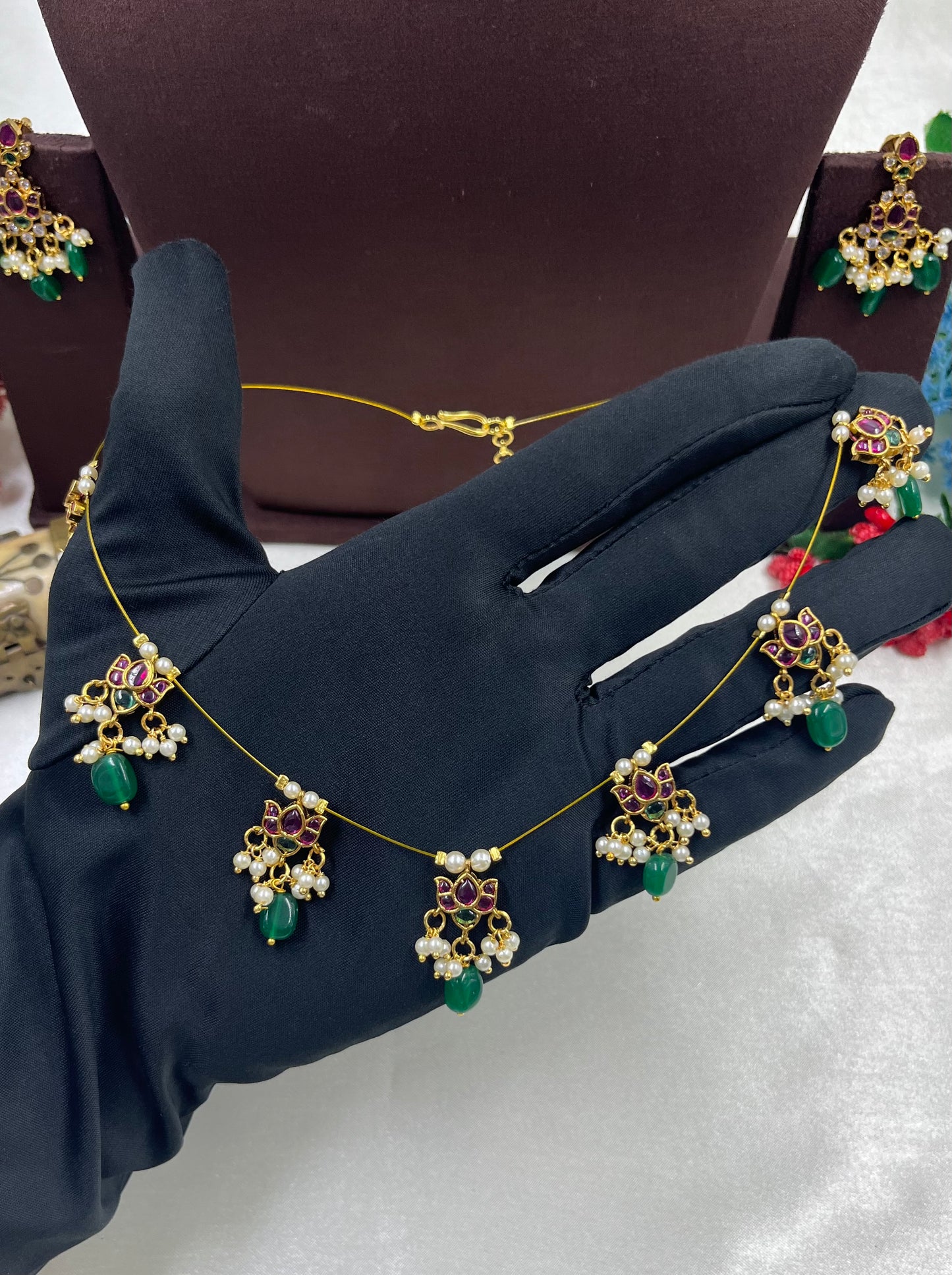 Manvi Heritage Invisible Necklace