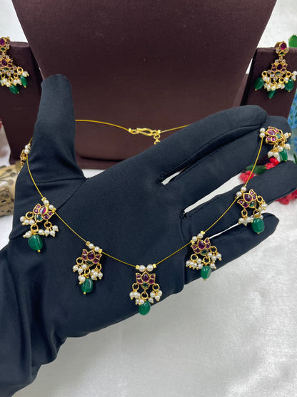 Manvi Heritage Invisible Necklace