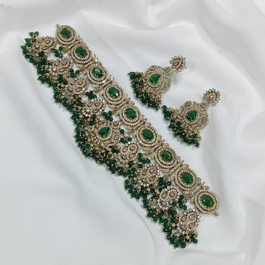 Lora Premium Victorian Choker Necklace Set