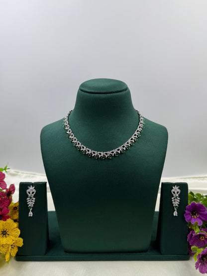 Ava American Diamond Delicate Necklace