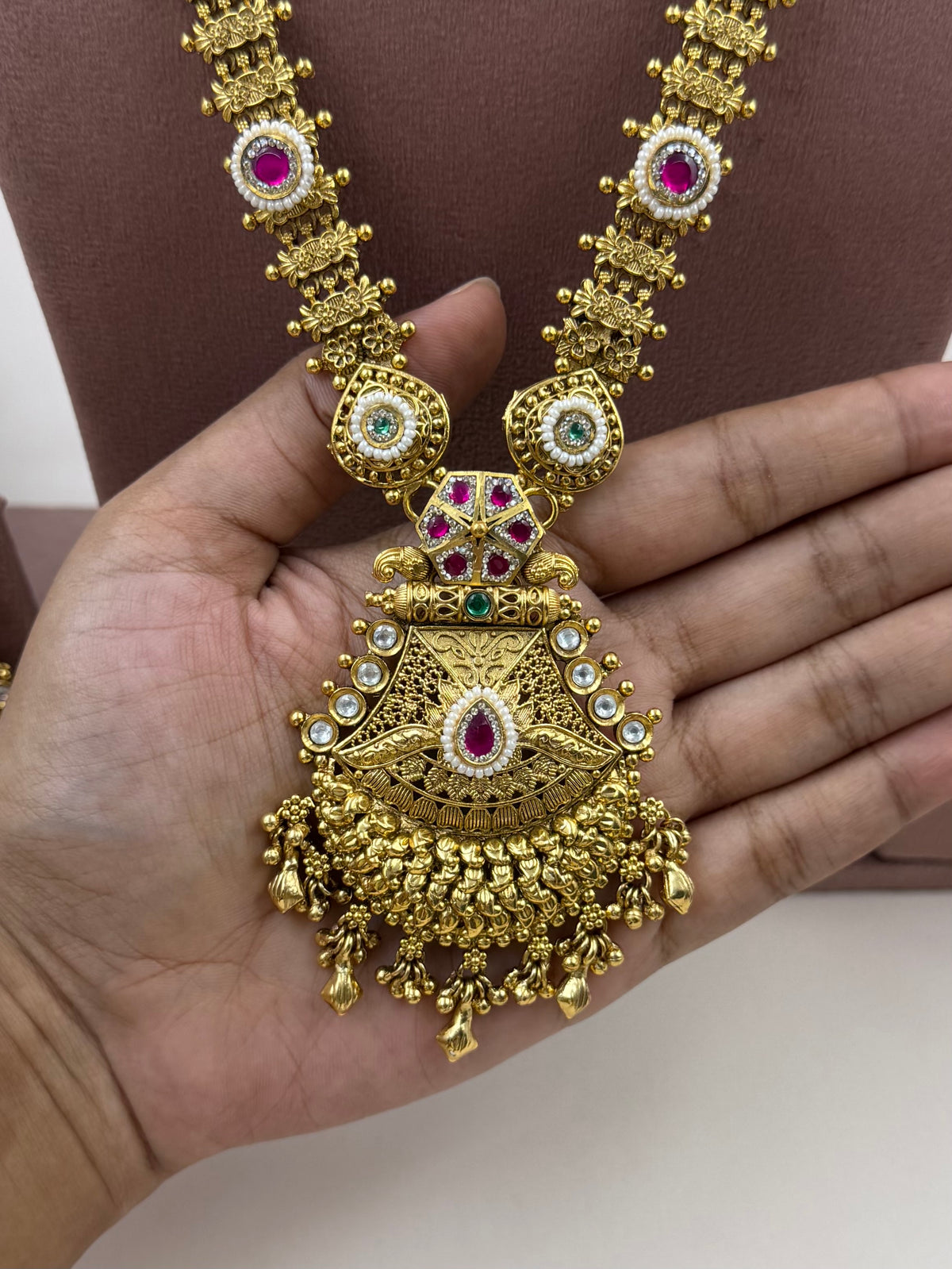 Aditi Chorski Heritage Long Necklace Set