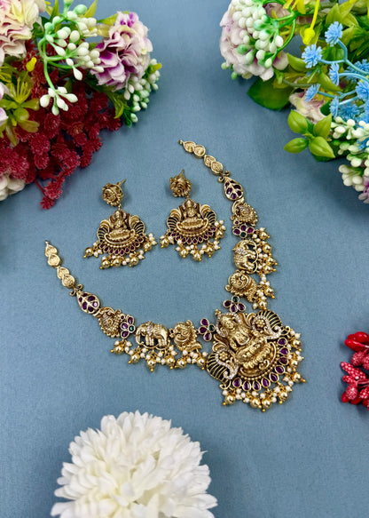 Purnima South Necklace Set
