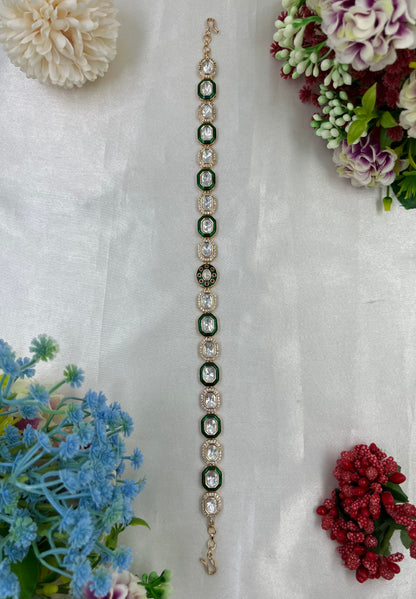 Rush Moissanite Sheesh Patti