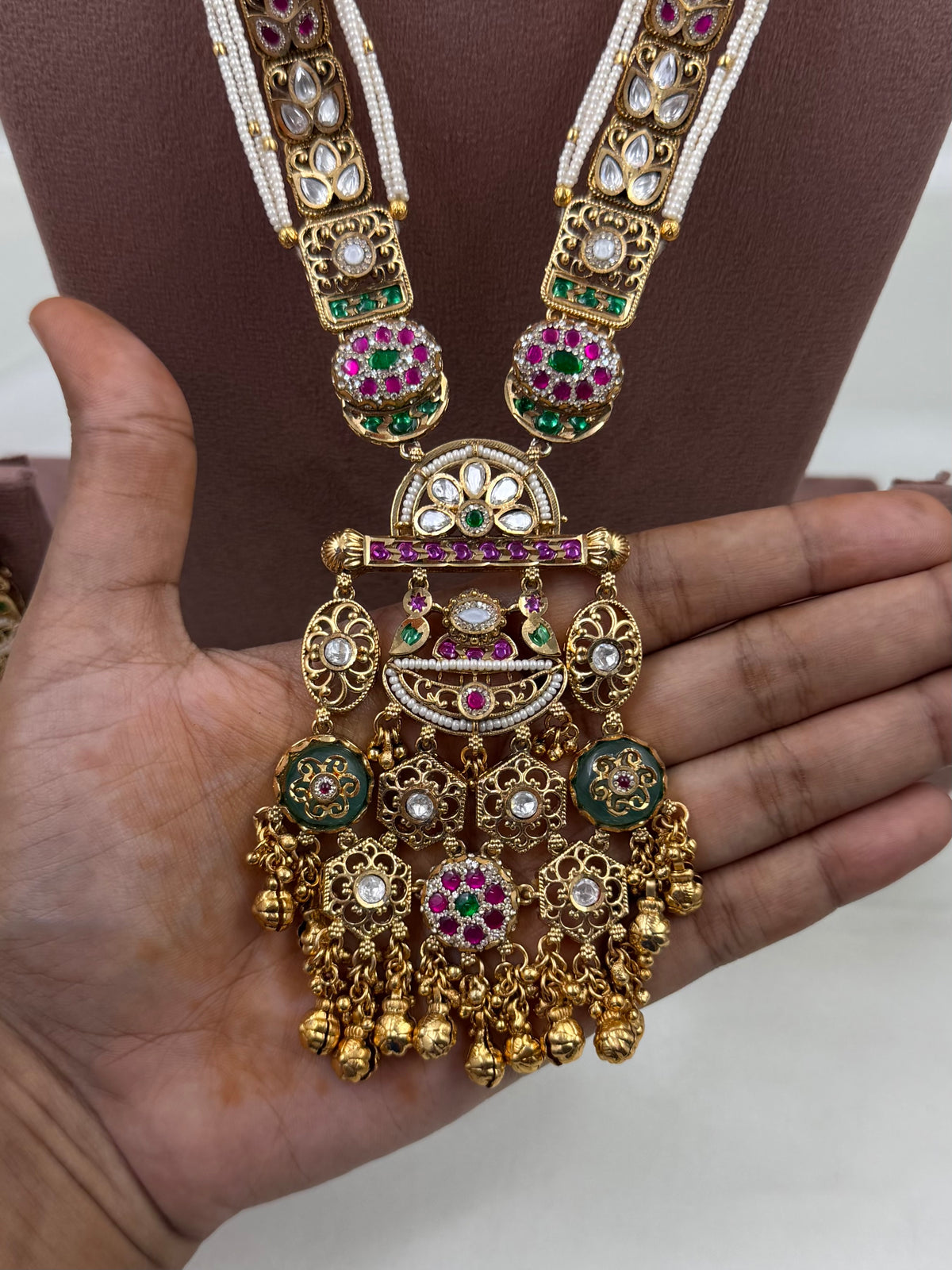 Lata Heritage Chorski Combo Necklace Set
