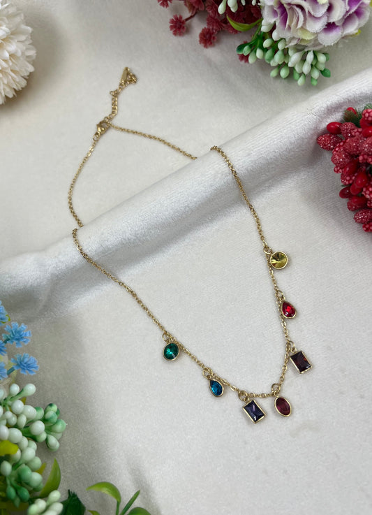 Diamond Drop Necklace