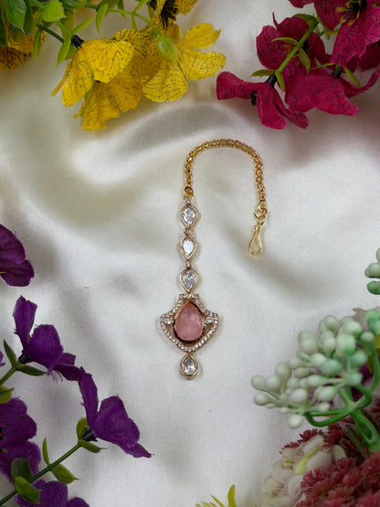 Juhi Moissanite Mang Tika