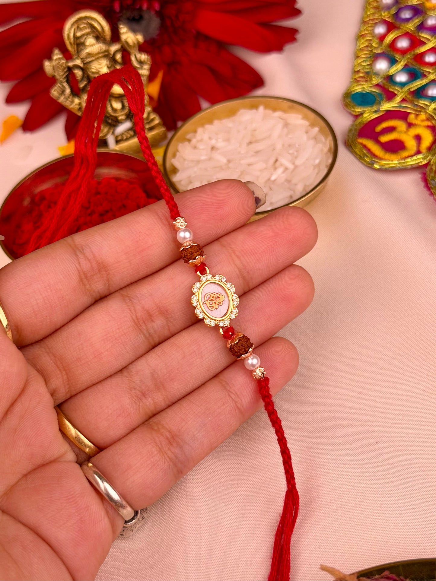 Ganesh Designed Rakhi