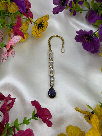 Neeta Victorian American Diamond Mang Tika