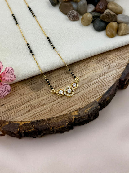 Dual Circle Mangalsutra