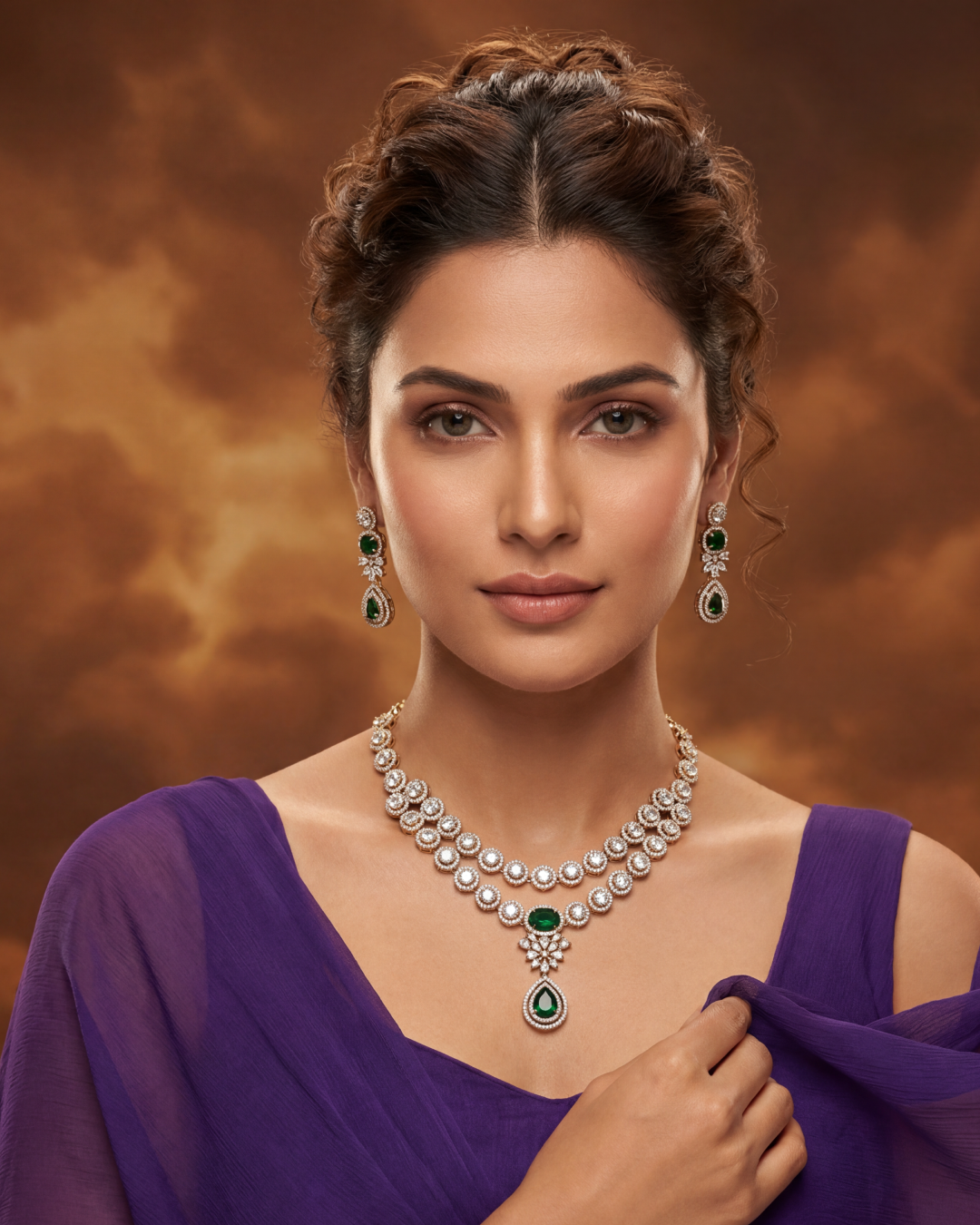Poonam Victorian Premium Necklace