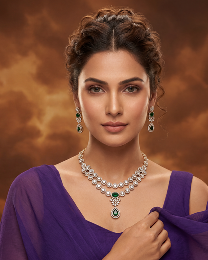 Poonam Victorian Premium Necklace