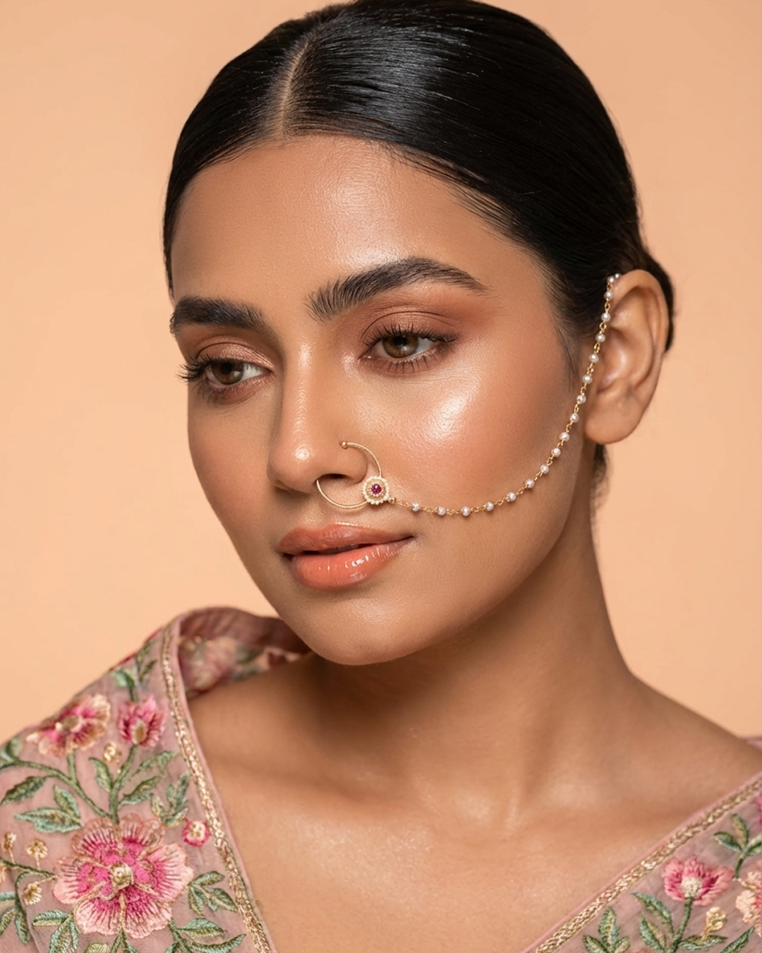 Maira Moissanite Nose Ring