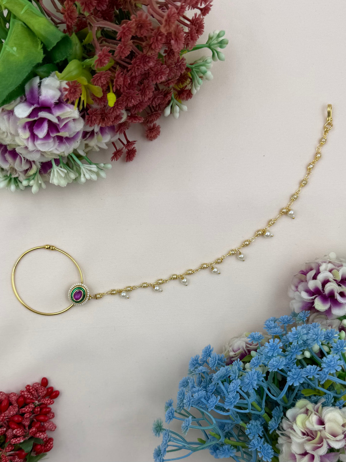 Navika Traditional Indian Nose Ring