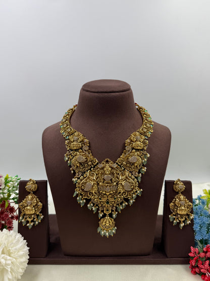 Namita South Indian Temple Necklace Set