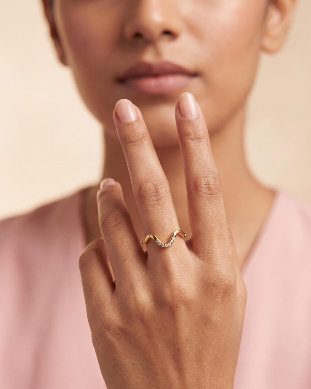Grace Anti-Tarnish Stainless Steel Ring