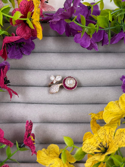 Zoya Moissanite Ring (Adjustable)