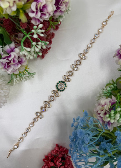 Supriya Moissanite Sheesh Patti
