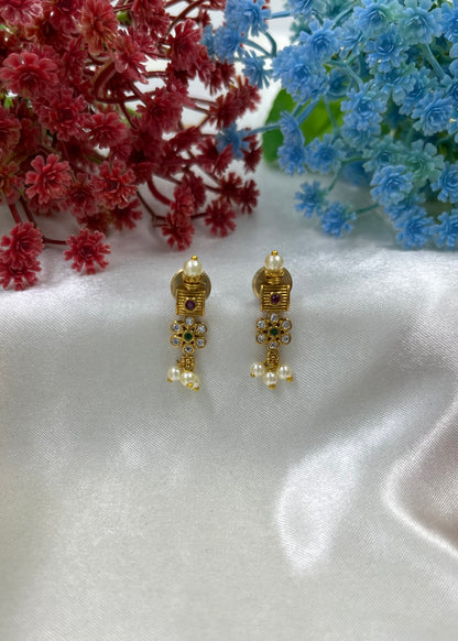 Oma Brass Earing