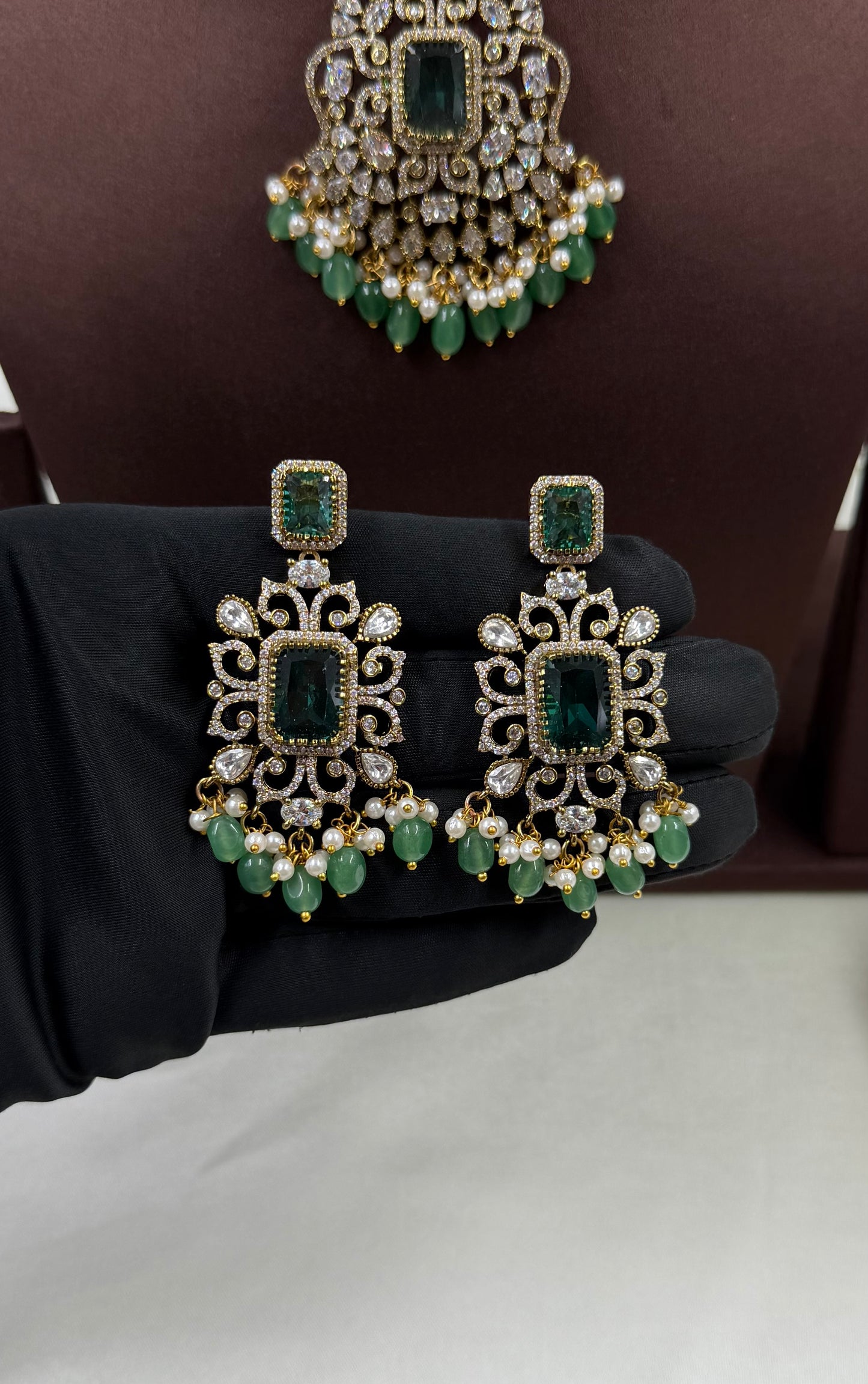 Bhanu Victorian Choker Necklace Set