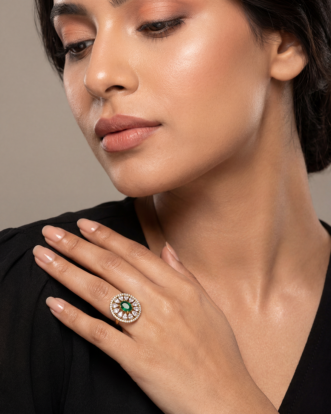 Halo Victorian Ad Ring